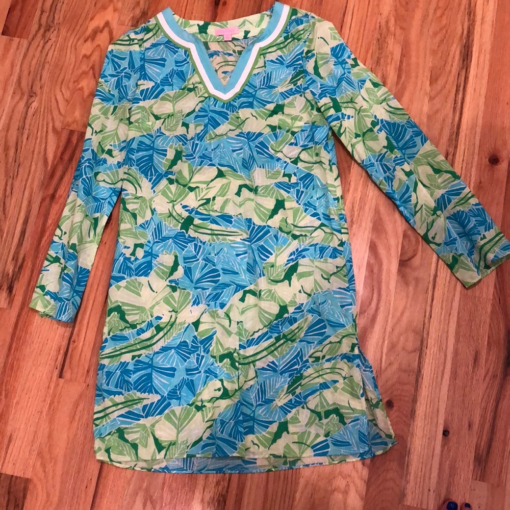 Lilly Pulitzer Size XS tunic beach cover up